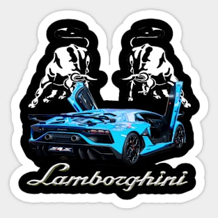 Lamborghini SVJ Supercar Products Sticker